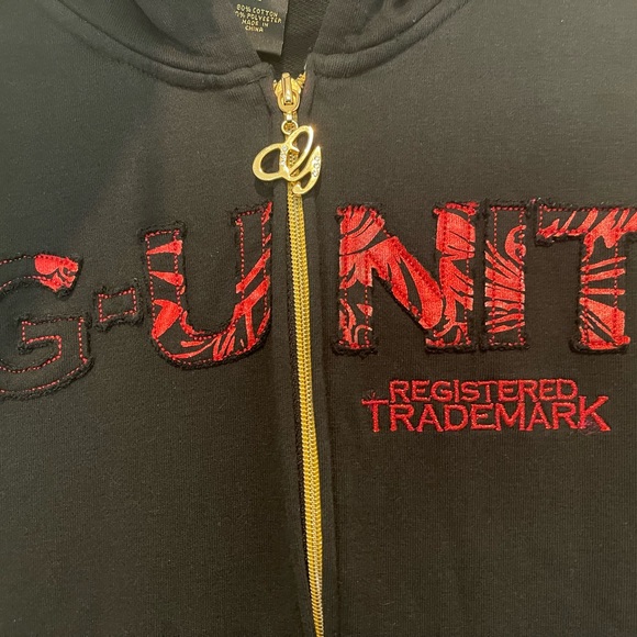 Vintage G-UNIT MFG. 90’s Hooded & Embroidered Jumpsuit Onesie Size L - Picture 7 of 14